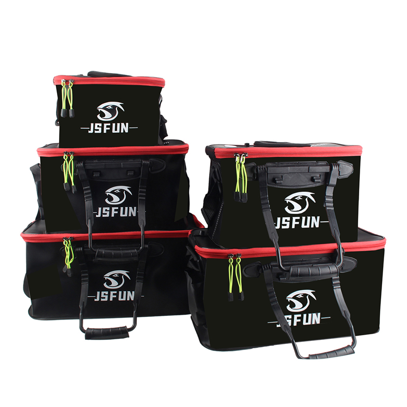 Marine Fish Tank - Cubo de pesca plegable y grueso,
