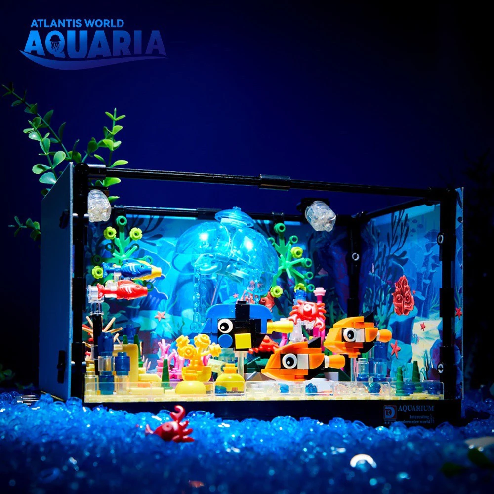 Marine Fish Tank - Serie Ideas: Bloques de Construcción de