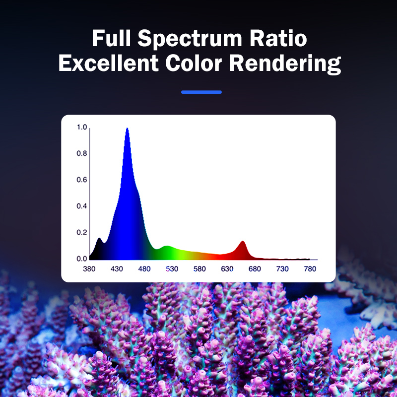 Lámpara LED de espectro comple - Reef Lighting reseña y precio