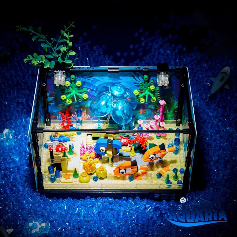Serie Ideas: Bloques de Constr - Marine Fish Tank reseña y precio