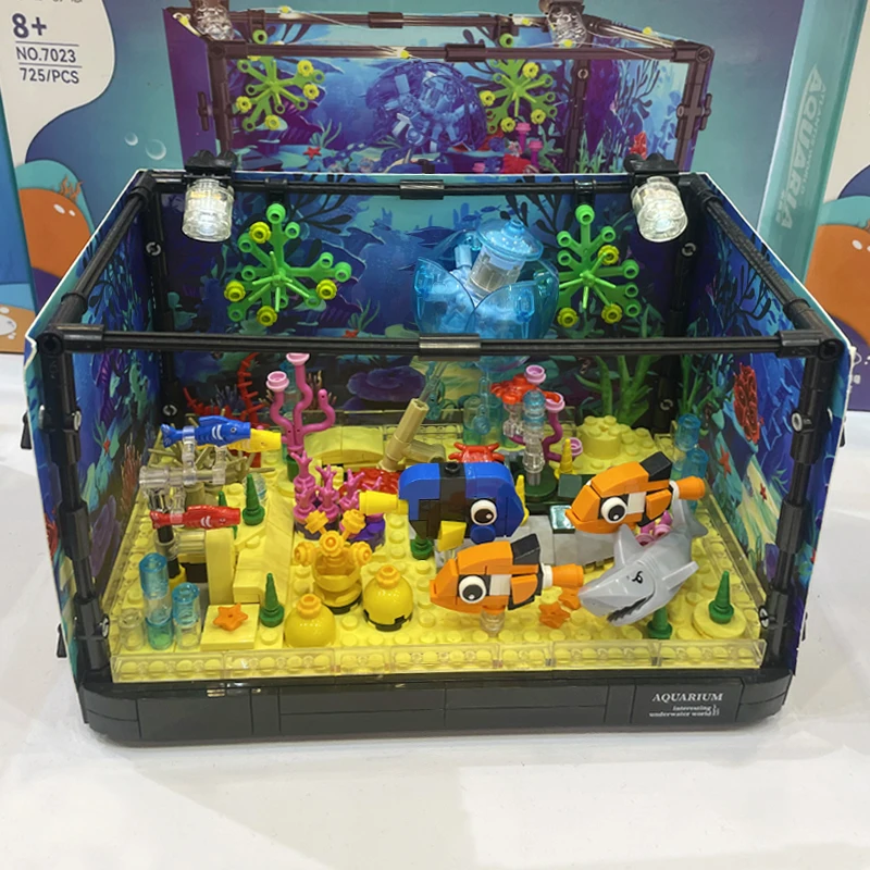 Serie Ideas: Bloques de Constr - Marine Fish Tank reseña y precio
