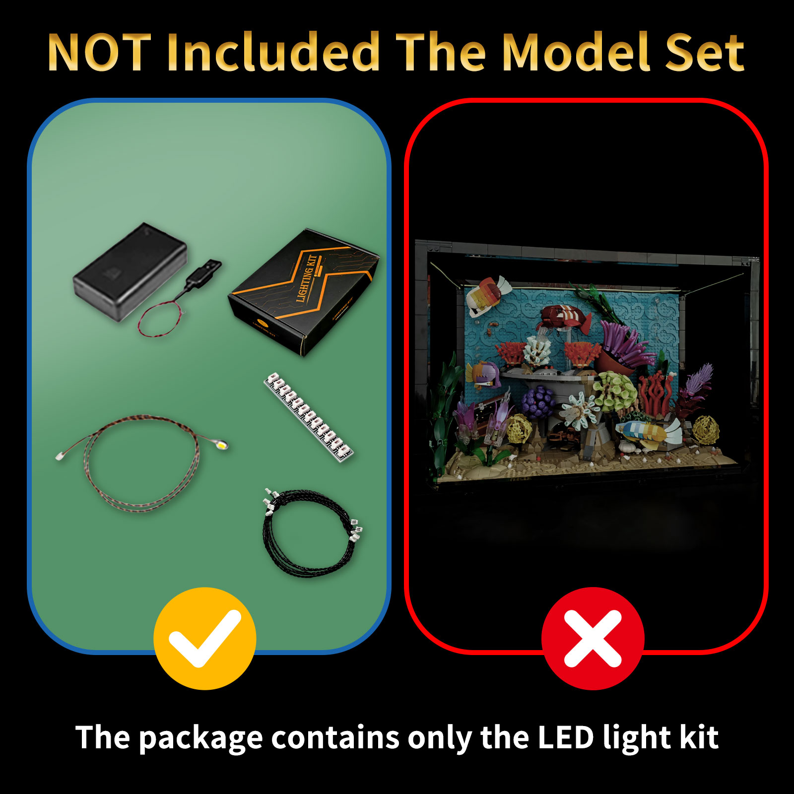 Kit de iluminación LED LYBMTWF - Aquarium Marine Lights reseña y precio