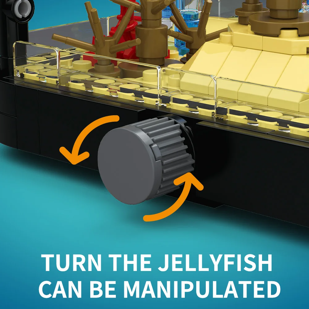 Juego de bloques de construcci - Ocean Aquarium reseña y precio