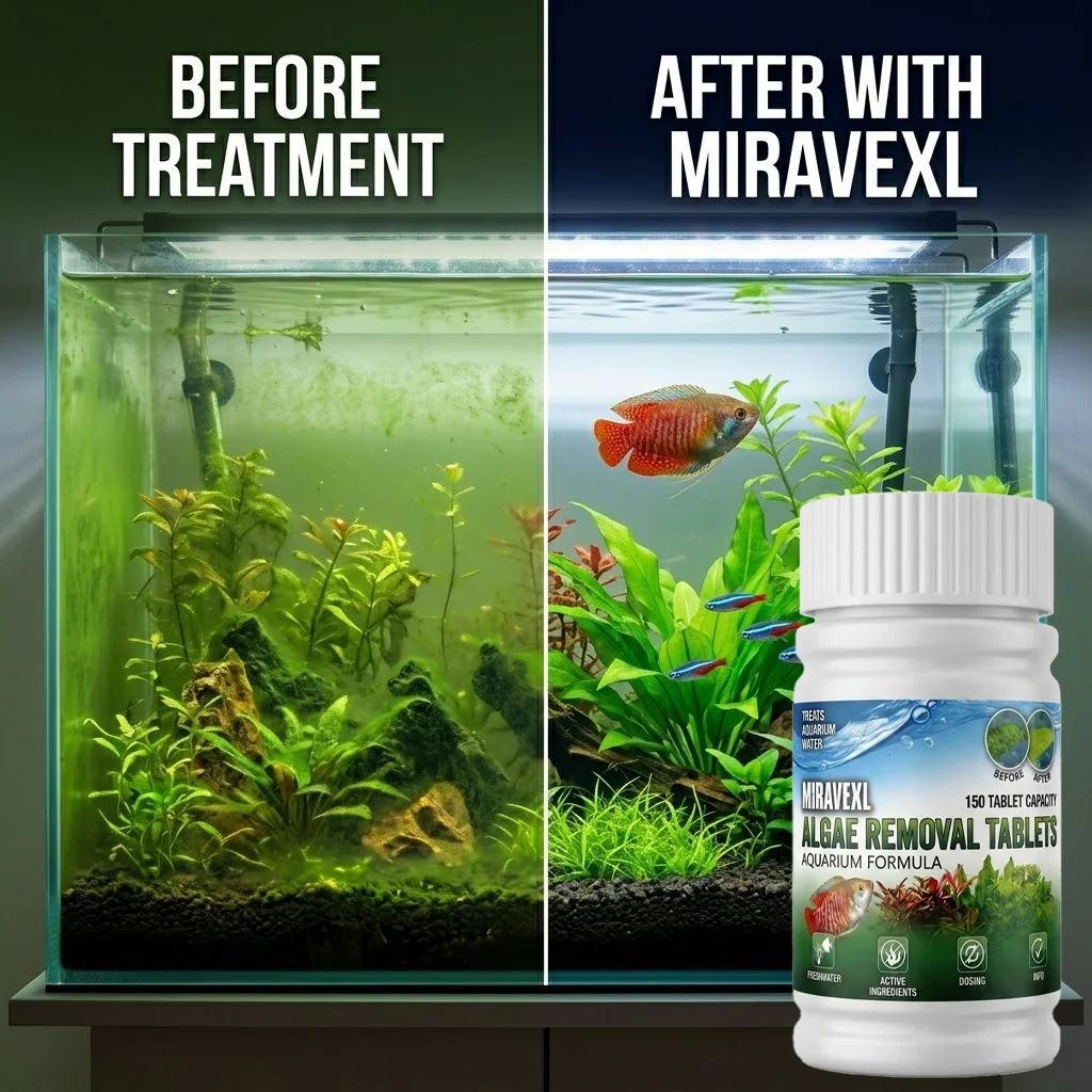 MIRAVEXL 150 Tabletas Eliminad - Ocean Aquarium reseña y precio