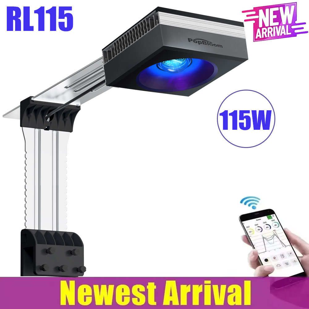 PopBloom WiFi acuario luz LED  - Reef Lighting reseña y precio
