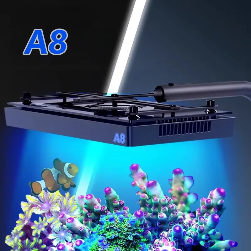 Lámpara LED Marina A8SE II Max - Reef Lighting reseña y precio